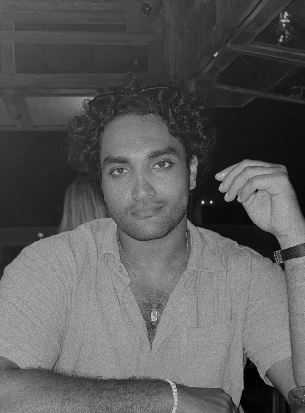 Portrait of the founder, black and white